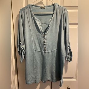 Jane & Delancy Women’s top. Size 2X. Comfy cotton!